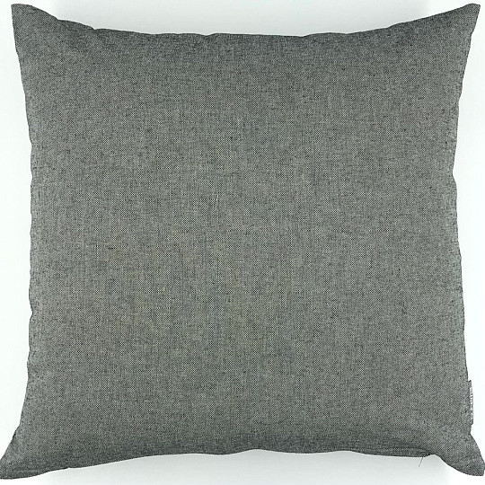 Housse de coussin déco PASTEL noir