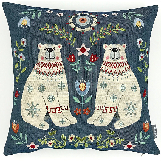 Housse de coussin Gobelin MERRY ANIMALS 6