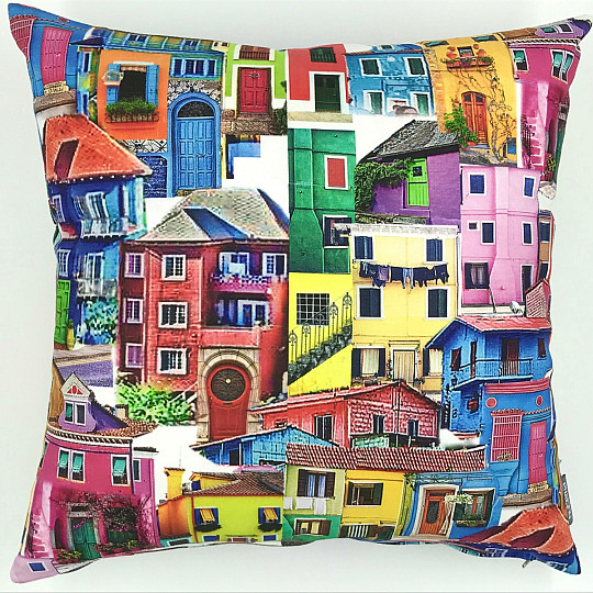 Housse de coussin décorative CASAS DIGITAL