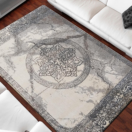 Tapis en pièces VISTA ORNAMENT gris