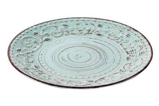 Assiette creuse BLEU RELIEF 21X2 CM