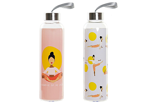 Bouteille en verre YOGA 550 ml
