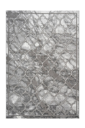 Tapis moderne MARMARIS 401 argent