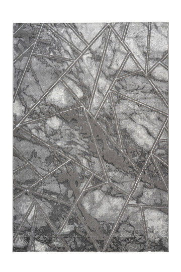 Tapis moderne MARMARIS 402 argent