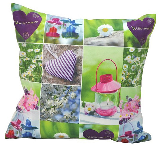 Housse de coussin déco SPRING GARDEN II