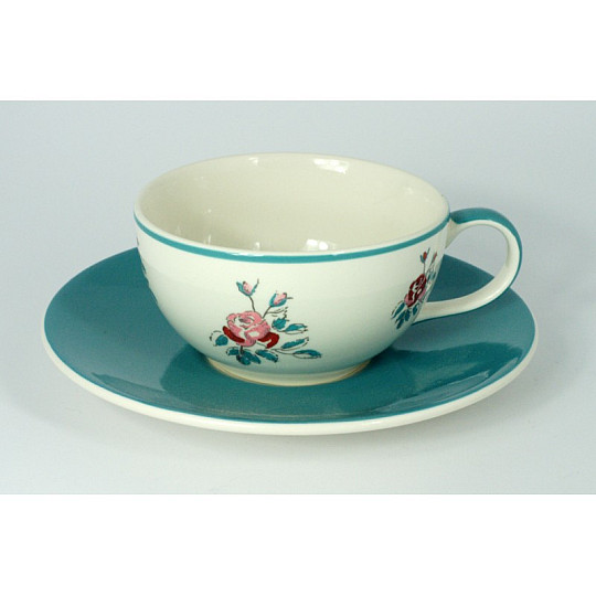 Tasse ROSES avec soucoupe 250 ml