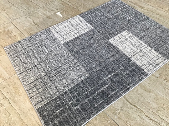 Tapis en pièces VISTA GEO gris