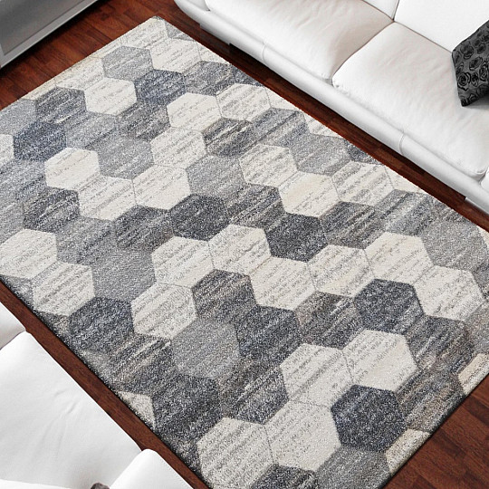 Tapis en pièces VISTA ART gris