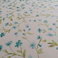 Tissu décoratif SAKURA BLEU