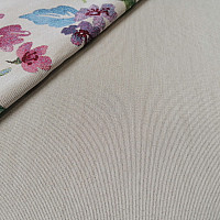 Tissu tapisserie couleur unie - NATUR