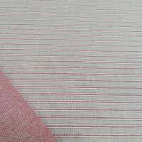 Tissu de décoration Rayures Iris - bordeaux 65