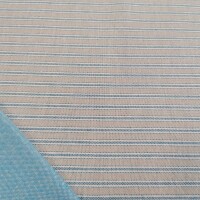 Tissu déco Rayures Iris - bleu 77