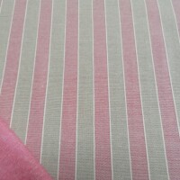Tissu déco Rayures Trebol - rose 2 cm 76