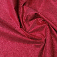 Tissu de décoration de Noël Père Noël avec lurex bordeaux