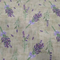 Tissu décoratif LAVANDE AVEC NŒUD