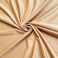 Tissu décoratif design monochrome luxueux GERSTER 77042/0920 NOISETTE