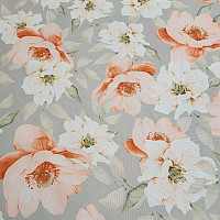 Tissu décoratif OXFORD FLEUR D'ORANGE