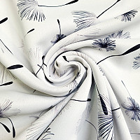 Tissu décoratif BLACK OUT DANDELION noir