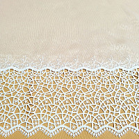 Rideau de luxe GERSTER 11592 BLANC