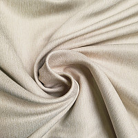Tissu décoratif monochrome de luxe GERSTER 7032/0870 BEIGE