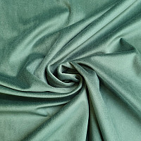 Tissu décoratif monochrome de luxe GERSTER 77042/0500 VERT