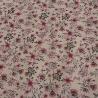 Tissu coton FLEURS CIREL