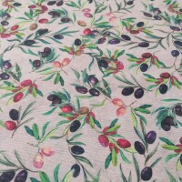Tissu décoratif VERCORS OLIVE