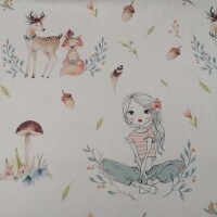 Tissu déco enfant FILLE