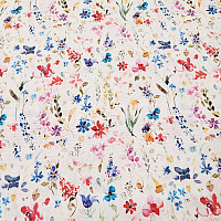 Tissu décoratif FLEURS DE CALA