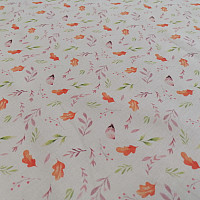 Tissu coton FEUILLES