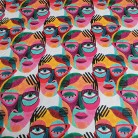 Masques en tissu décoratif