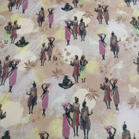 Tissu décoratif région Afrique