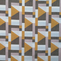 Tissu déco Geo jaune