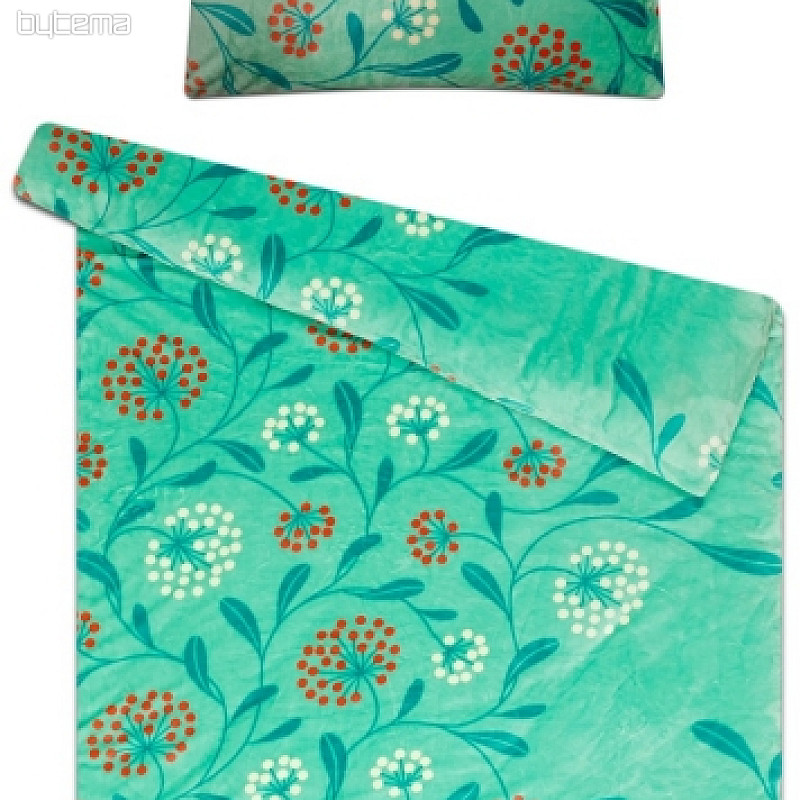 literie microfibre microflanelle - LINDA menthol