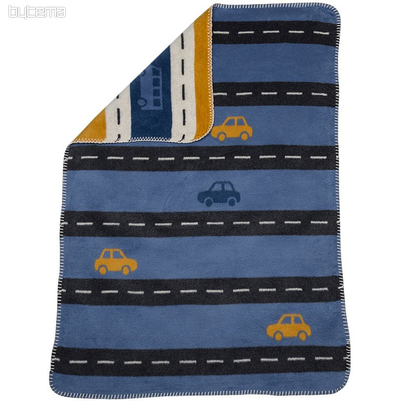 Couverture en coton pour enfants DF Journeys II. 100x75