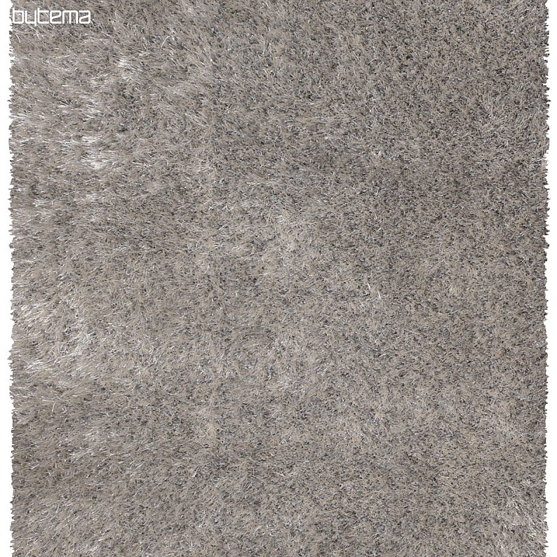 Tapis en pièces SHAGGY PLEASURE argent