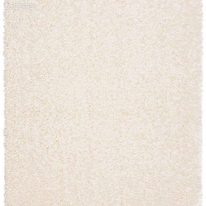 Tapis en pièces SHAGGY PLEASURE blanc