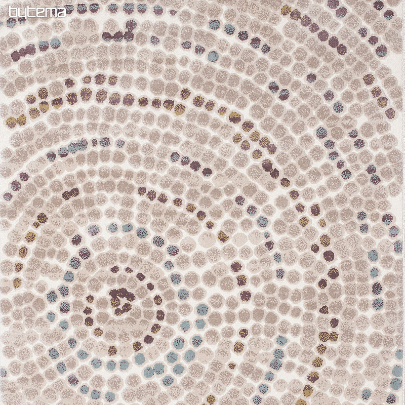 Tapis en pièce BOHO beige