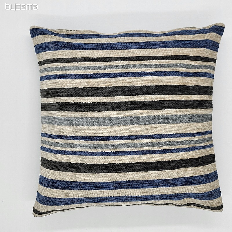Coussin décoratif LINE bleu