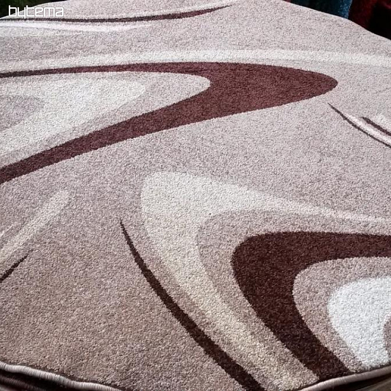 tapis cercle CAFE beige
