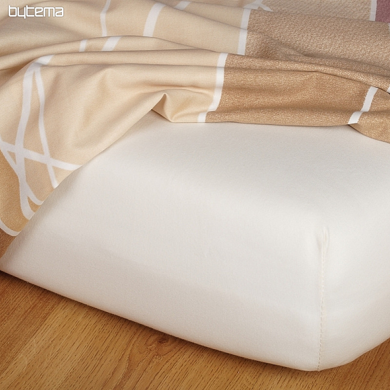 Drap jersey couleur banane