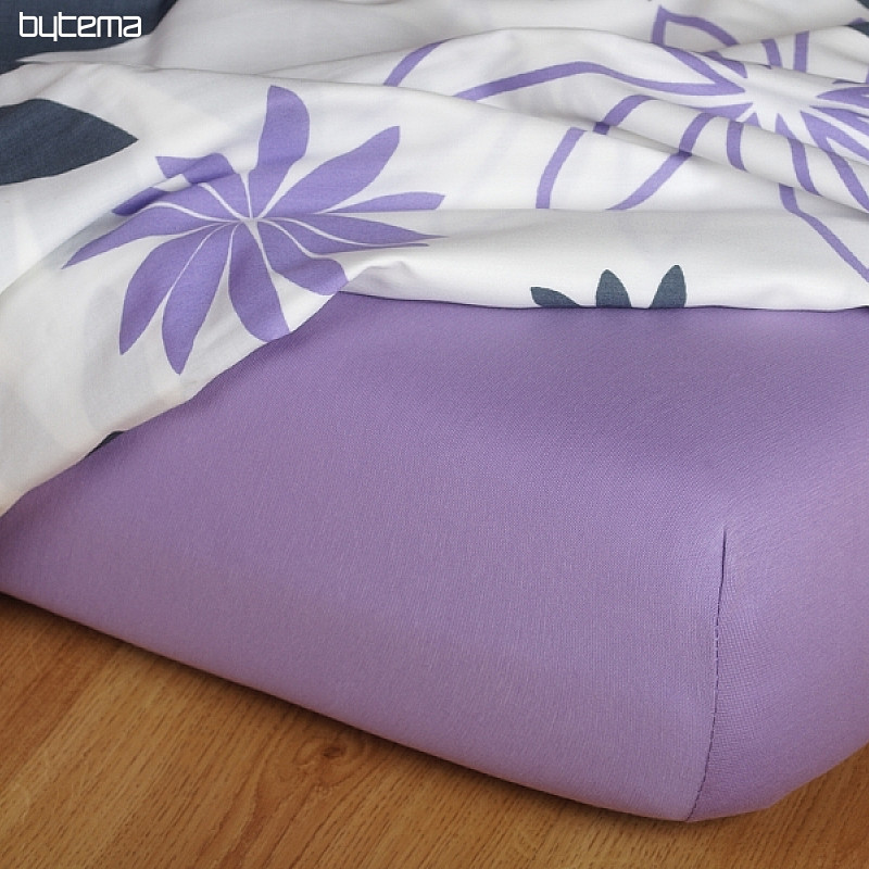 Drap jersey couleur violet