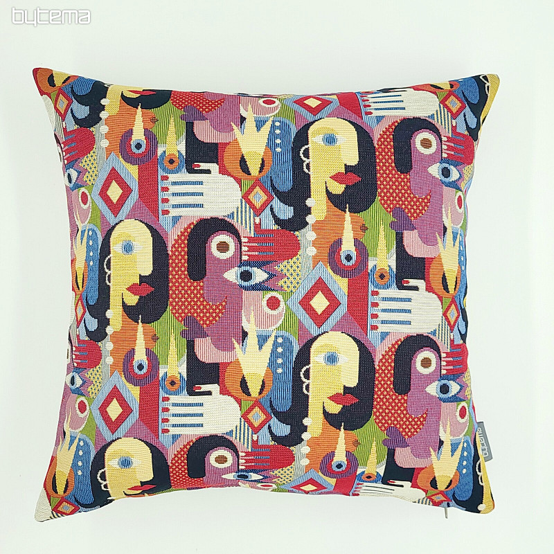 Housse de coussin tapisserie ART FACE