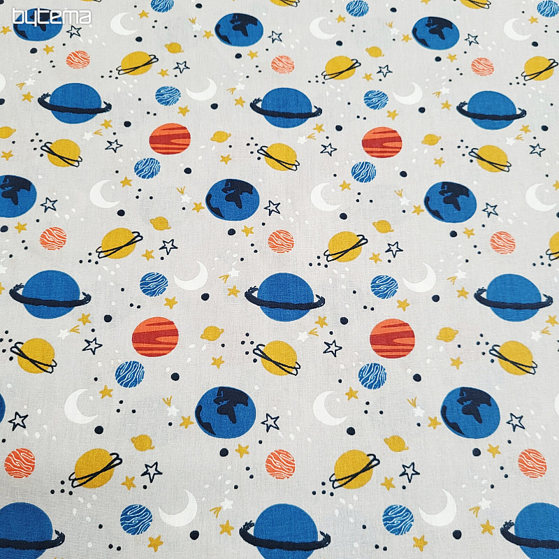 Tissu en coton SPACE