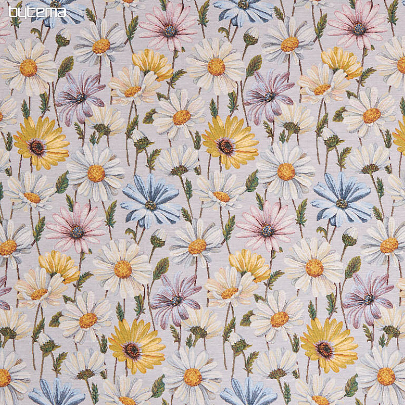 Tissu pour tapisserie MARGUERITES