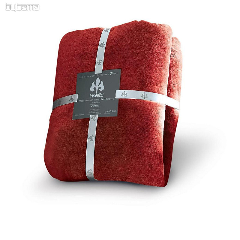 Couverture douce RELAX 61 ROUGE