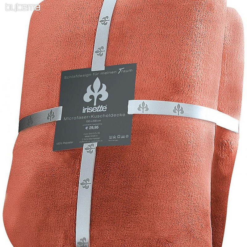 couverture douce CASTEL 62 melon