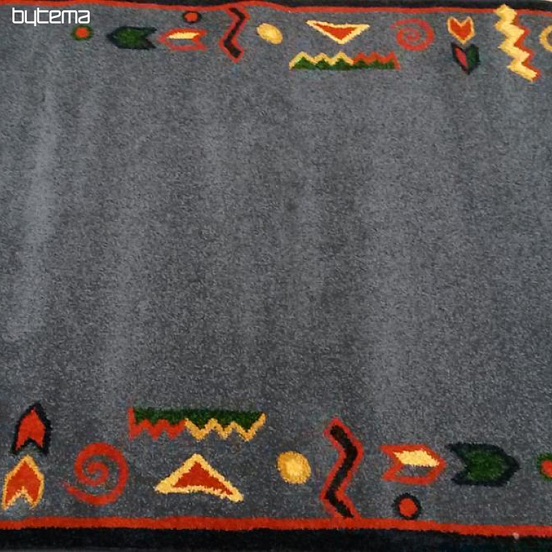 Tapis ovale MODERN 130x240 bleu