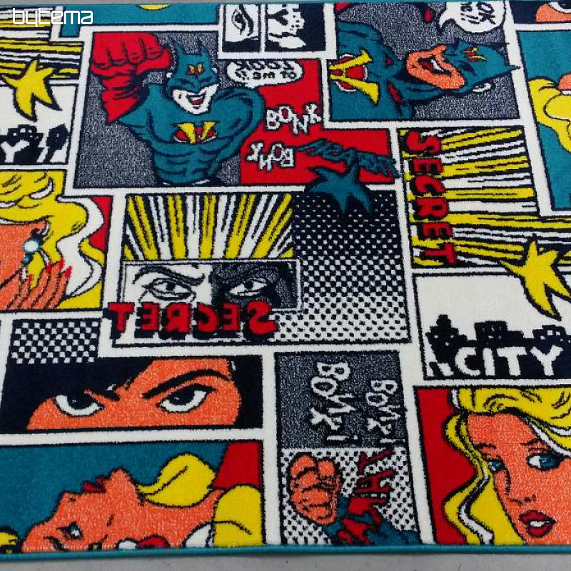 Tapis design KOMIKS