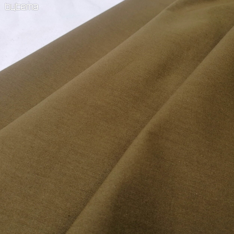 Tissu coton UNI Kaki